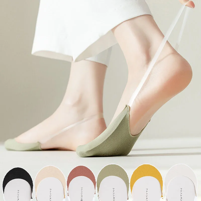 5Pairs Women's Socks Ultrathin Breathable Invisible Half Feet No Show Low Cut Boat Socks Invisible Ice Skil Sock Ladies Sokken
5Pairs Women's Socks Ultrathin Breathable Invisible Half Feet No Show Low Cut Boat Socks Invisible Ice Skil Sock Ladies Sokken