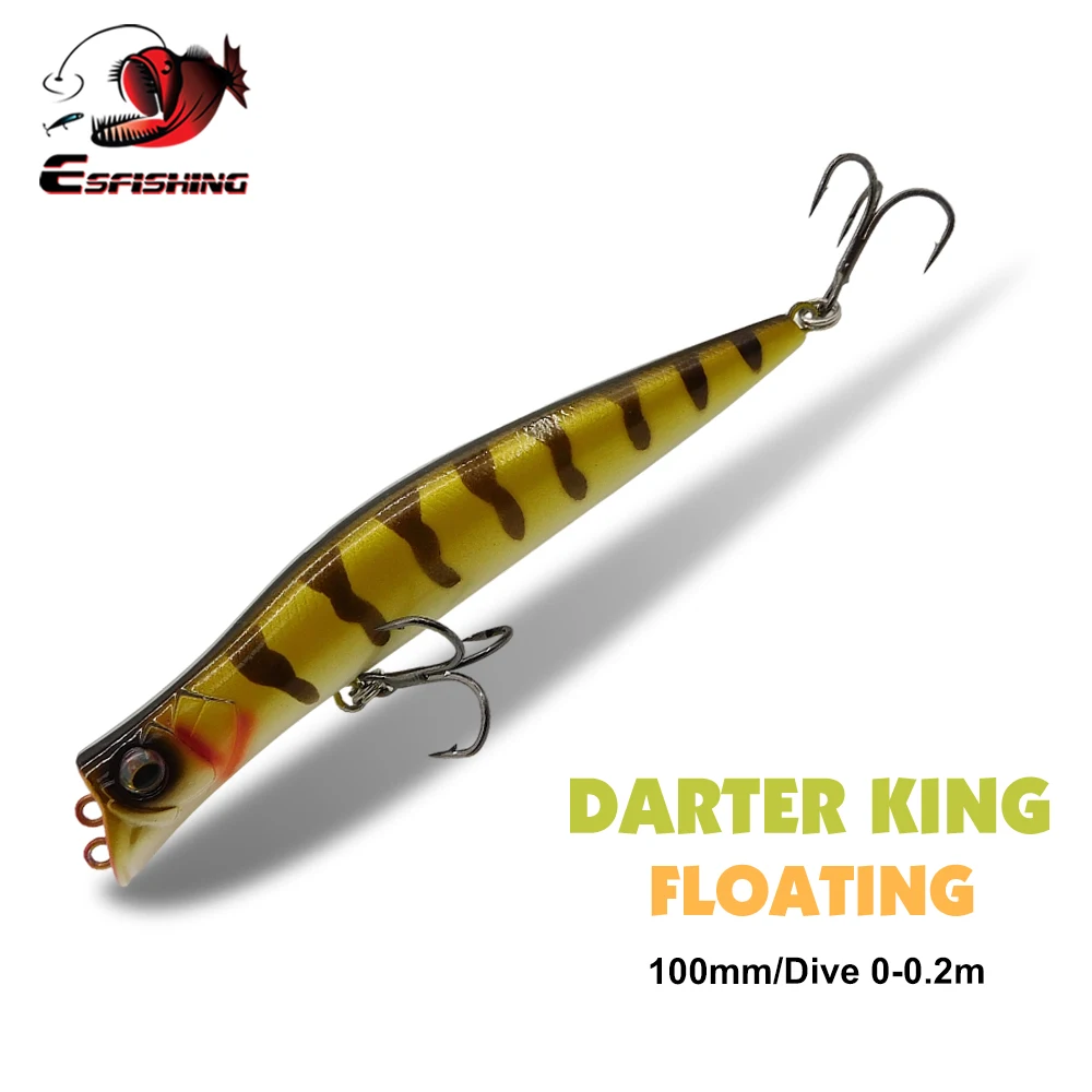 Popper lure Hard bait 100mm drive 0-0.2m Dater King for bass pike Wobbler swimbait
Popper lure Hard bait 100mm drive 0-0.2m Dater King for bass pike Wobbler swimbait