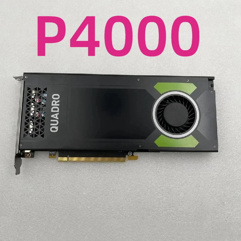 Original Quadro P4000 8GB Professional Graphics Graphics Card P4000 8GB For Video Rendering Modeling CAD Drawing VR Design
