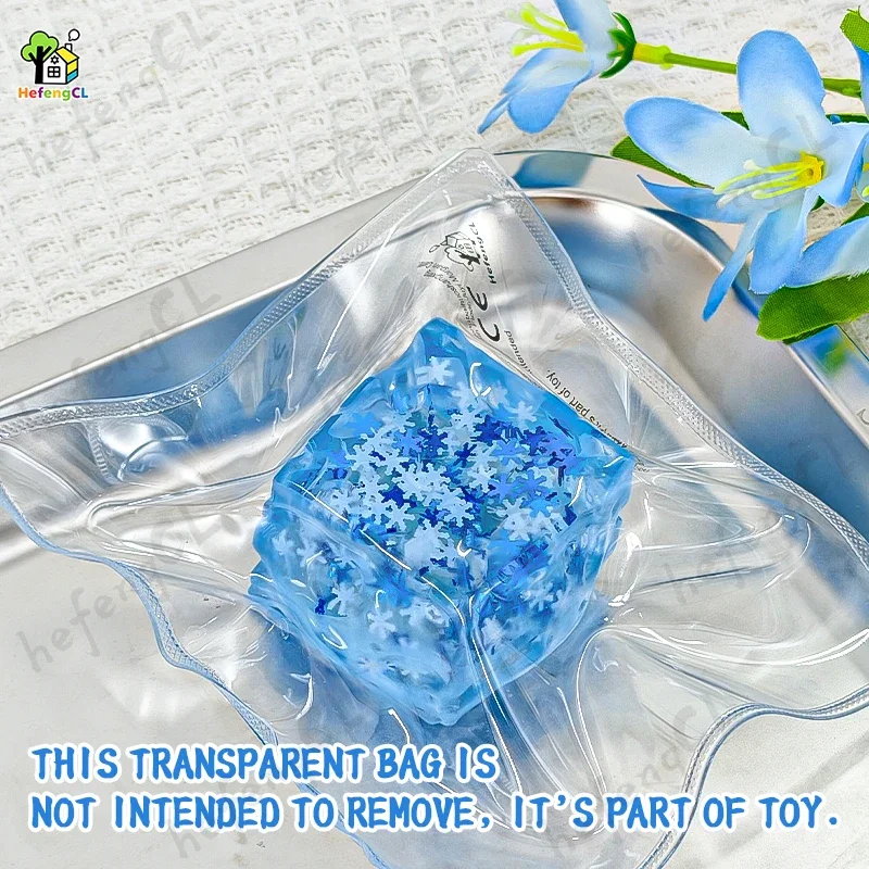 (HefengCL)Snowflake Cheese Squishy Toys, Squeeze Toys, Soft Sensory Toys, Ideal Gifts for Office, Classroom, Parties & Holidays
(HefengCL)Snowflake Cheese Squishy Toys, Squeeze Toys, Soft Sensory Toys, Ideal Gifts for Office, Classroom, Parties & Holidays