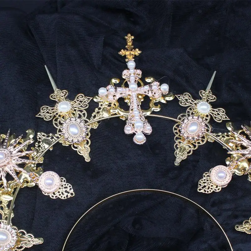 16Styles Mary Baroque Tiara DIY Material Package Lolita Virgin Gothic Halo Crown Headband
16Styles Mary Baroque Tiara DIY Material Package Lolita Virgin Gothic Halo Crown Headband