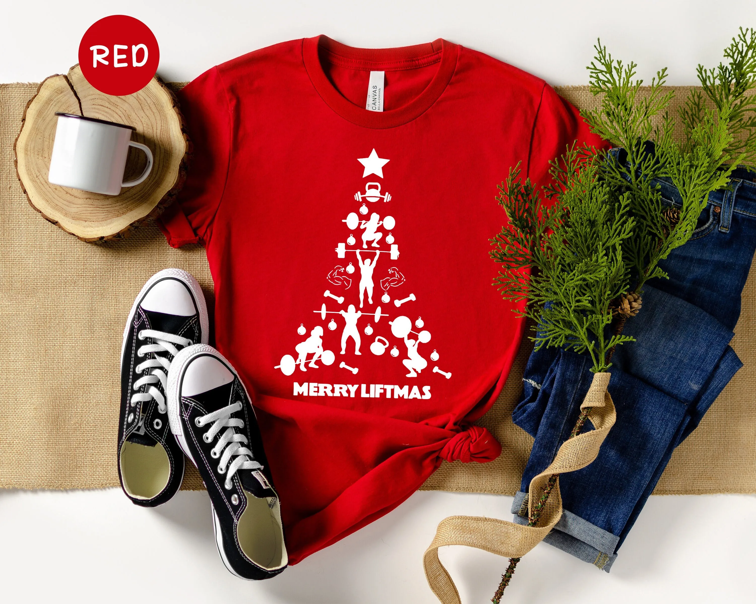 Футболка Merry Liftmas Tree, рождественская тренировка, забавный наряд, одежда для вечеринки
Футболка Merry Liftmas Tree, рождественская тренировка, забавный наряд, одежда для вечеринки