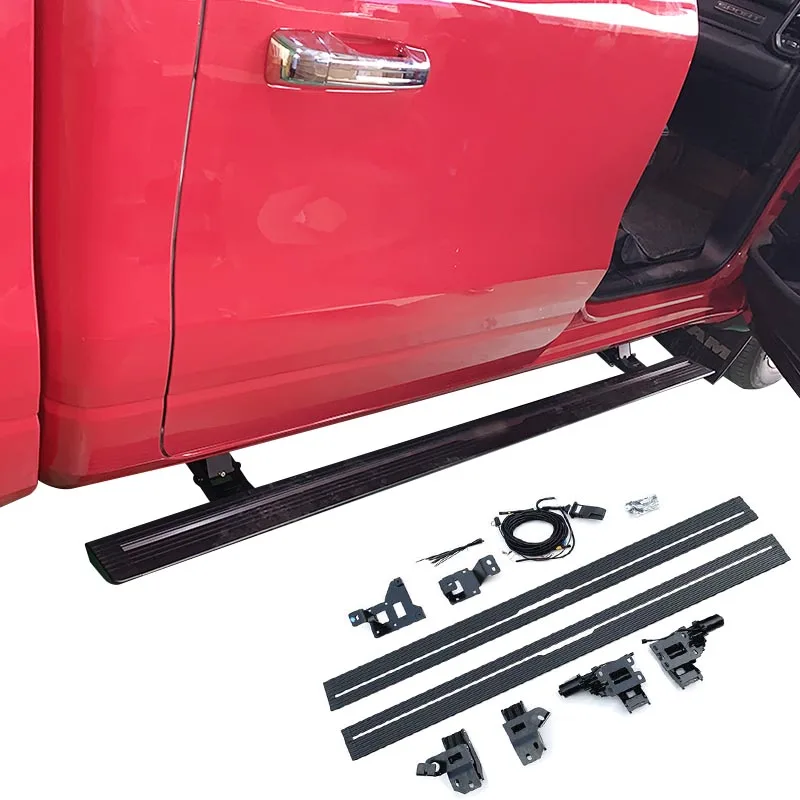 Dodge Ram 1500 Super Price LED Lights Car Padel SideSteps Electric Retractable Running Boards for 19-23 Dodge Ram 1500
Dodge Ram 1500 Super Price LED Lights Car Padel SideSteps Electric Retractable Running Boards for 19-23 Dodge Ram 1500