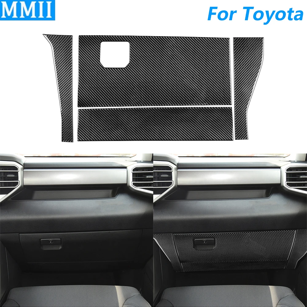 For Toyota Tundra Sequoia 2022-2025 Carbon Fiber Co-pilot Dashboard Storage Box Panel Cover Decorative Car Accessories Sticker
For Toyota Tundra Sequoia 2022-2025 Carbon Fiber Co-pilot Dashboard Storage Box Panel Cover Decorative Car Accessories Sticker