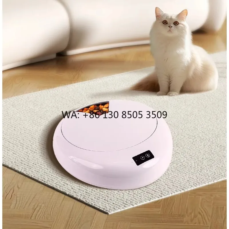 Wholesale Pet Products Supplier Cat Dog Food 6 Bowls Wifi Smart Automatic Cat Pet Feeder
Wholesale Pet Products Supplier Cat Dog Food 6 Bowls Wifi Smart Automatic Cat Pet Feeder