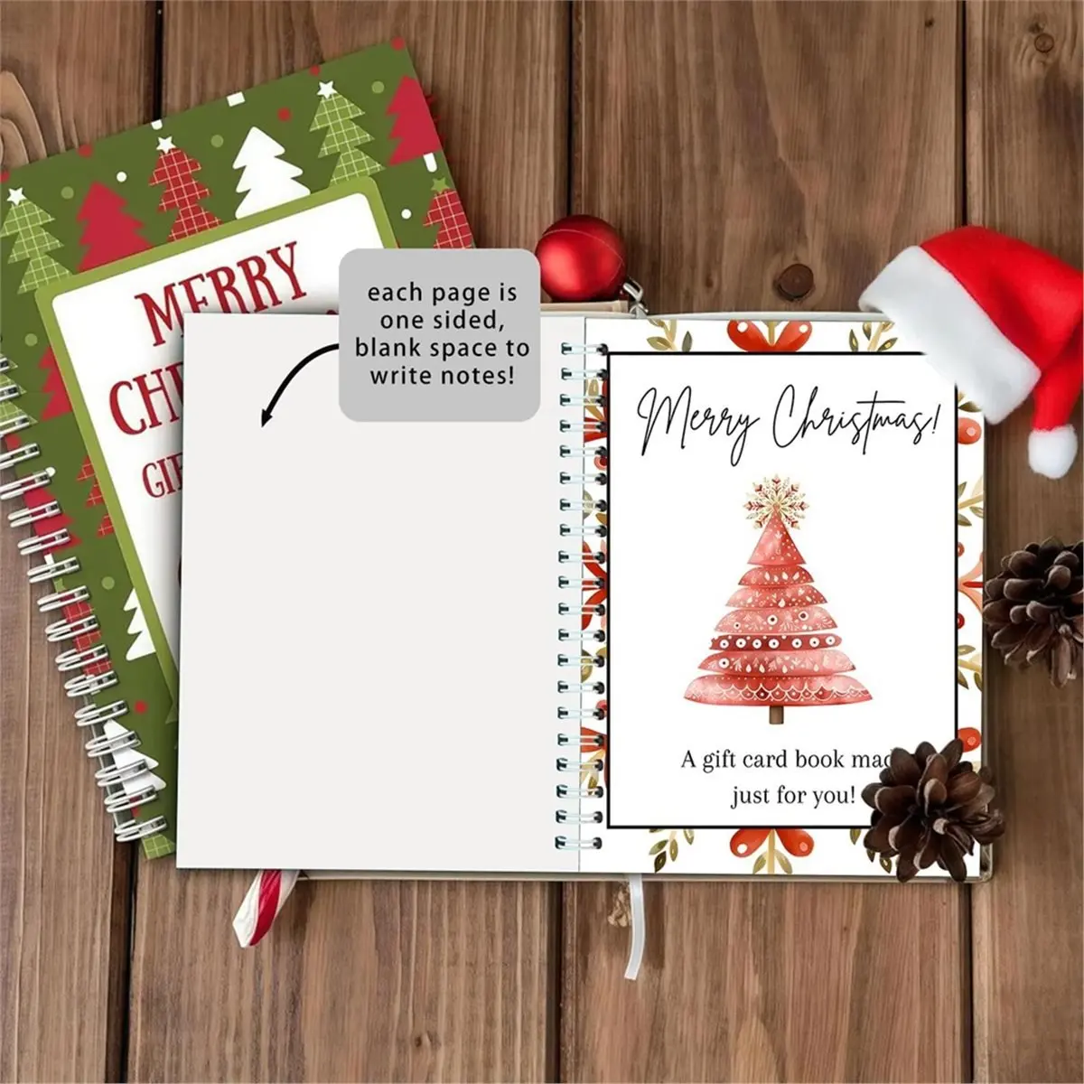 Christmas,Gift Card Book for Christmas Surprises on Every Page DIY Personalized Xmas Gifts
Christmas,Gift Card Book for Christmas Surprises on Every Page DIY Personalized Xmas Gifts