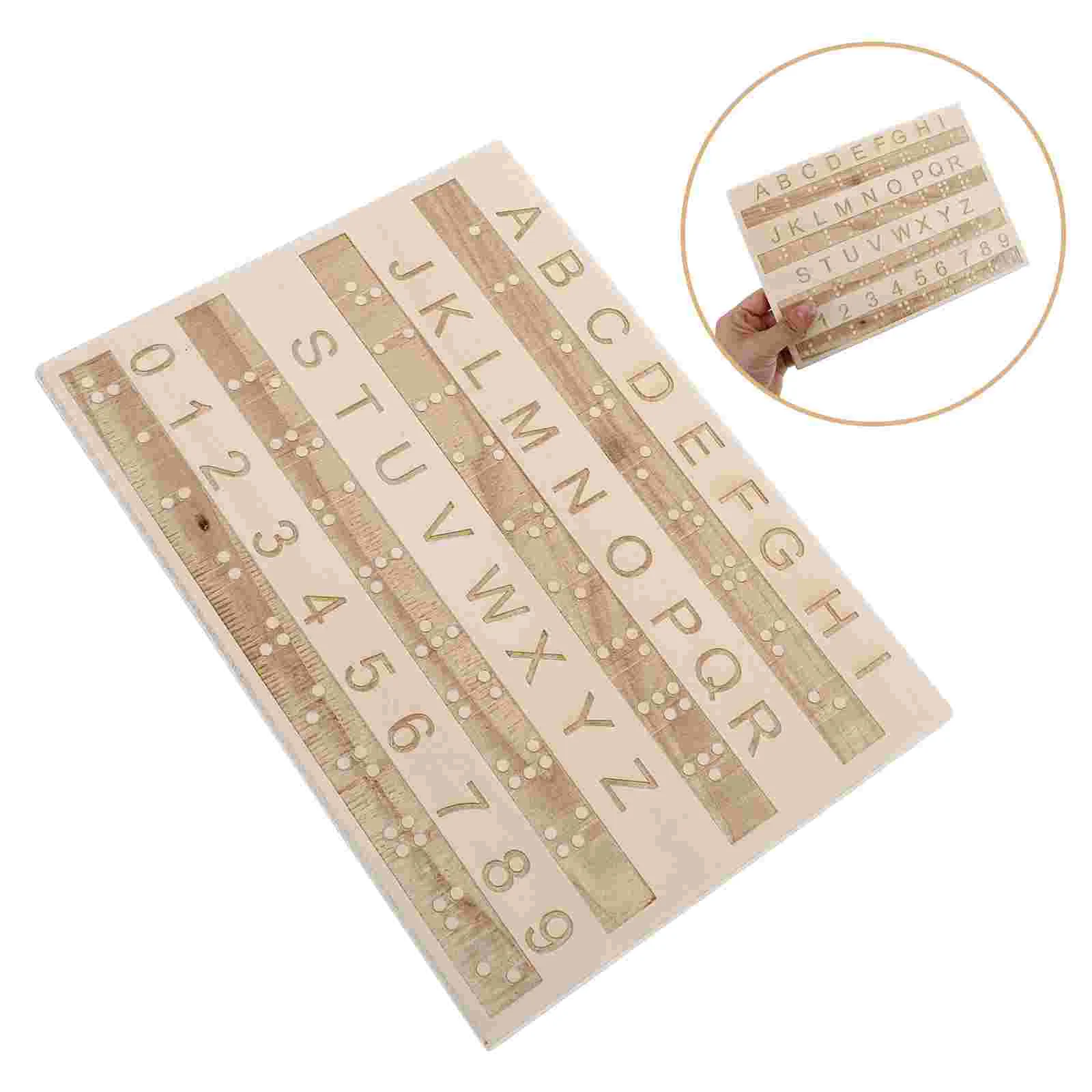 Braille Alphabet Board Essential Learning Tool for Beginners Digital Version Educational Toy Blind Children Adults
Braille Alphabet Board Essential Learning Tool for Beginners Digital Version Educational Toy Blind Children Adults