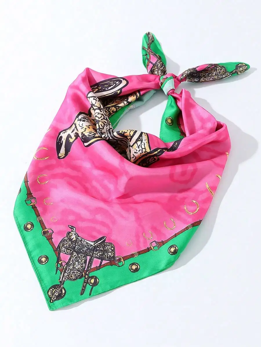 1pc Women's Fashion Western Scarf/Ban- Versatile Hat Design, Made Of Polyester, Suitable For Daily
1pc Women's Fashion Western Scarf/Ban- Versatile Hat Design, Made Of Polyester, Suitable For Daily
