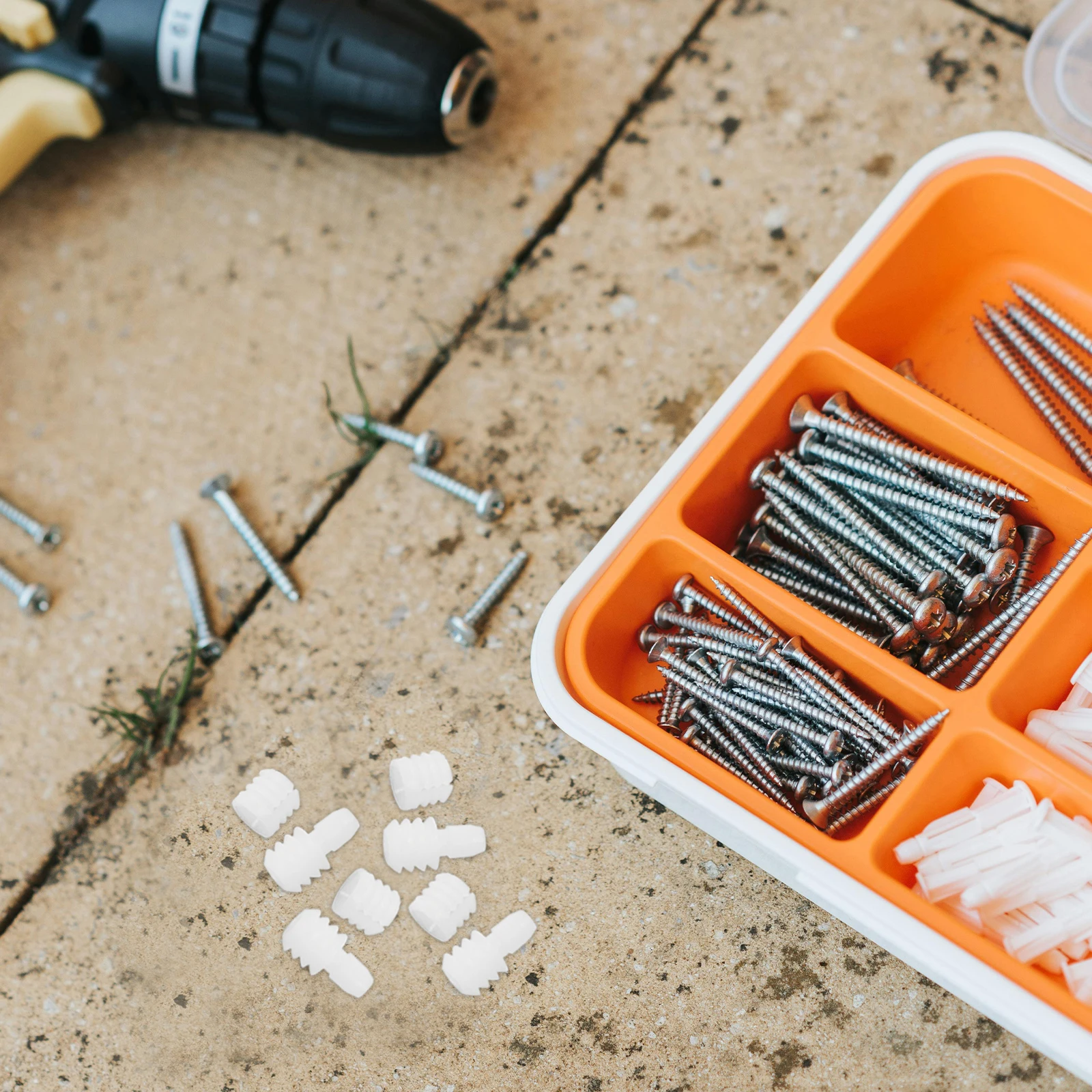 20pcs Cabinet Expansion Plugs Furniture Connectors White Hinges Dowel Hardware Fasteners Insert Nuts Longlasting Easy
20pcs Cabinet Expansion Plugs Furniture Connectors White Hinges Dowel Hardware Fasteners Insert Nuts Longlasting Easy