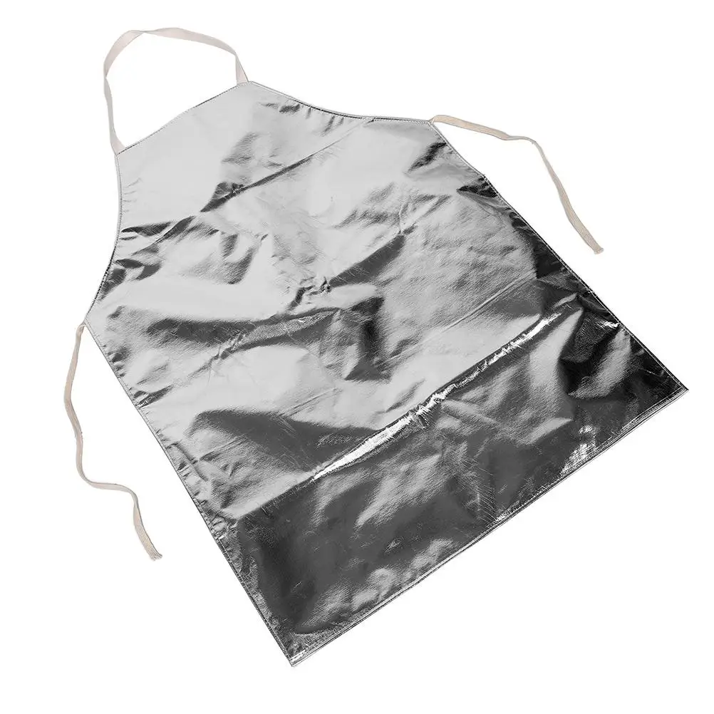Aluminum Foil Aprons Heat Resistant Fireproof Industrial Heavy Duty Welding Safety Workshop
Aluminum Foil Aprons Heat Resistant Fireproof Industrial Heavy Duty Welding Safety Workshop