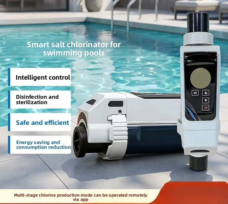 EQ Series Salt Chlorine Generator 32g Salt Chlorine Pool Machine, Intelligent Salt Water Chlorinator
EQ Series Salt Chlorine Generator 32g Salt Chlorine Pool Machine, Intelligent Salt Water Chlorinator