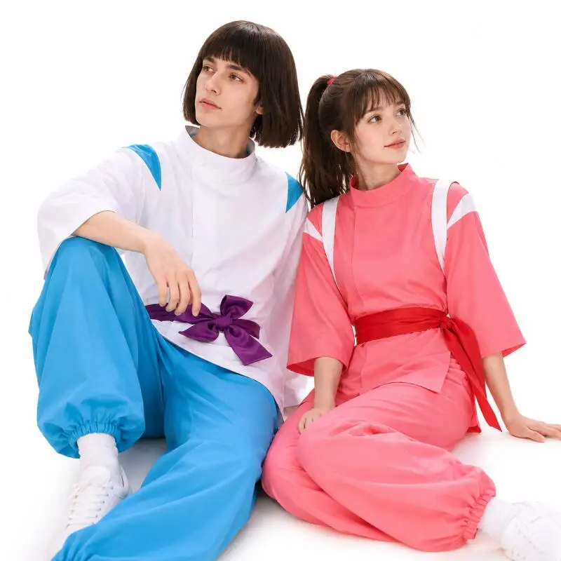 Anime Cosplay Costume Set Japanese Style Couple Outfit Loose Kimono Top And Pants Halloween Carnival Party Wear Stage Performanc
Anime Cosplay Costume Set Japanese Style Couple Outfit Loose Kimono Top And Pants Halloween Carnival Party Wear Stage Performanc