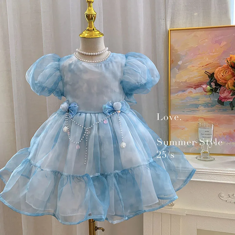 Girls Casual Dresses Tie-dye Princess Dress with Bubble Sleeves Party Dress for Kids Girl 2 To 6 Years Kids Clothes Girls
Girls Casual Dresses Tie-dye Princess Dress with Bubble Sleeves Party Dress for Kids Girl 2 To 6 Years Kids Clothes Girls