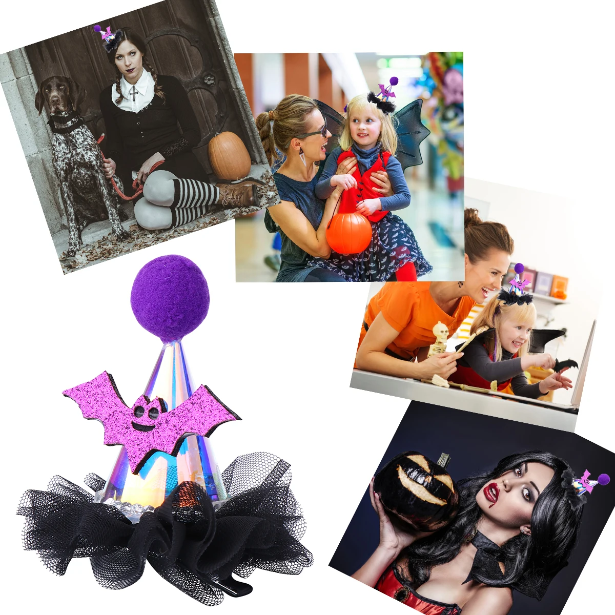 Halloween Hairpin Bat Light Hair Clip Girls Headdress Accessories Luminous Creative Small Size Easy to Wear Safe Durable Perfect
Halloween Hairpin Bat Light Hair Clip Girls Headdress Accessories Luminous Creative Small Size Easy to Wear Safe Durable Perfect