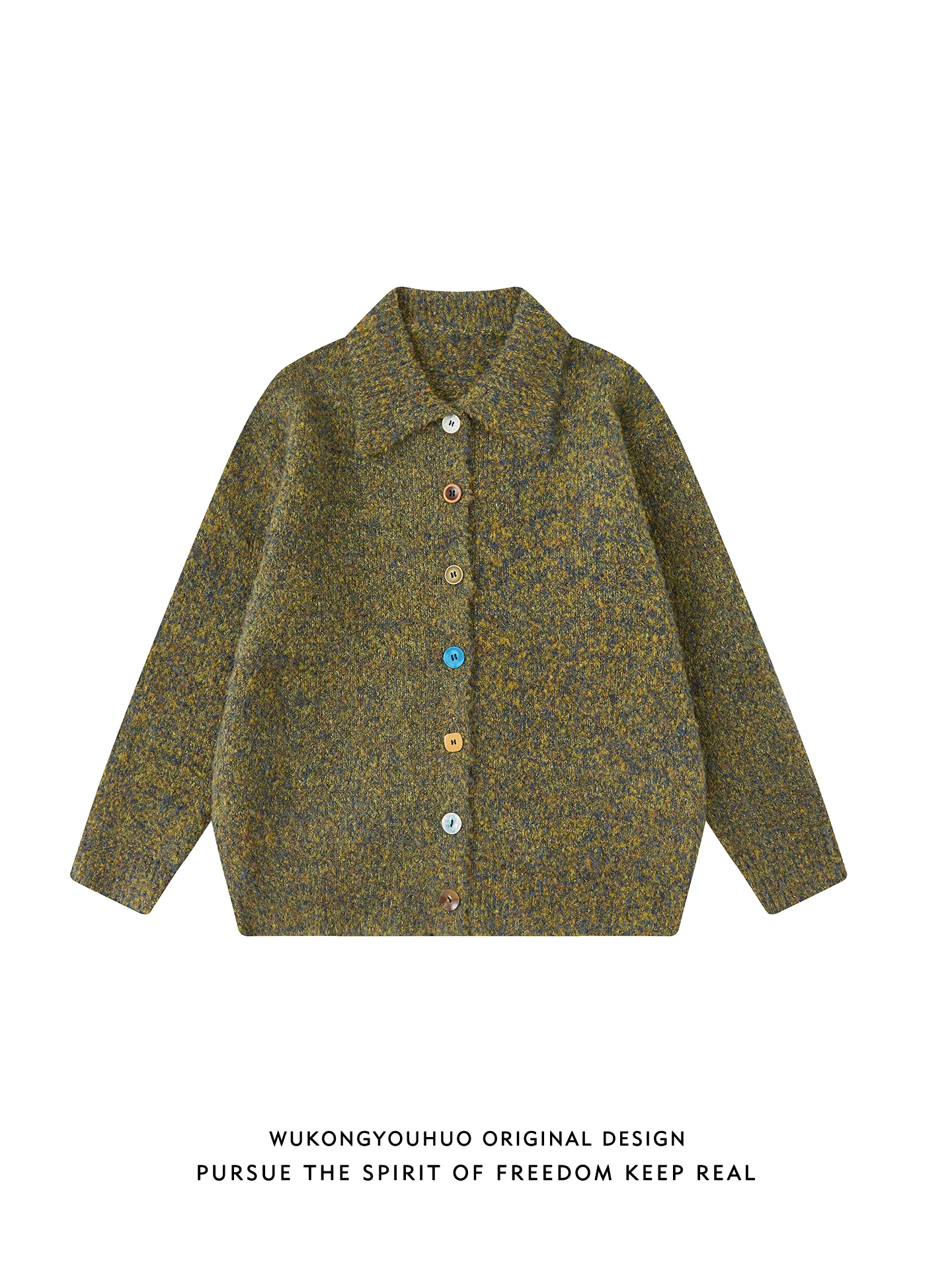 Американский ретро-кардиган на пуговицах, свободный крой, осенне-зимний, повседневный, модный, для пар, теплый, с длинными рукавами
Американский ретро-кардиган на пуговицах, свободный крой, осенне-зимний, повседневный, модный, для пар, теплый, с длинными рукавами