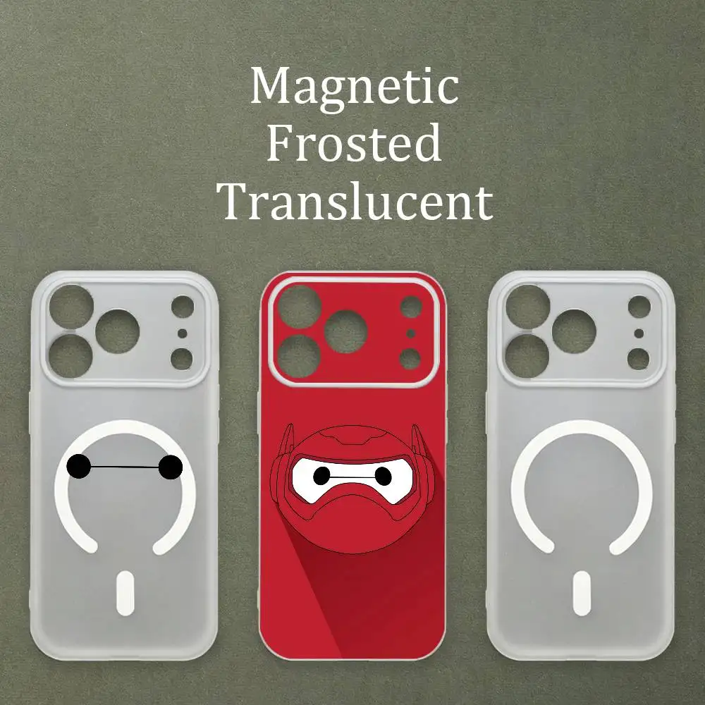 B-BaymaxS Matte Frosted Semi-transparent Magnetic TPU Case For iPhone 17 11 13 14 15 16 12 Pro Max
B-BaymaxS Matte Frosted Semi-transparent Magnetic TPU Case For iPhone 17 11 13 14 15 16 12 Pro Max