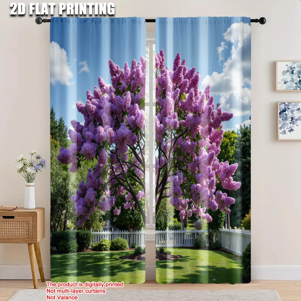 2pcs, 2D flat printing Curtain bright purple gardens Machine Washable Fabric,Without Electricity Birthday Party Perfect for All
2pcs, 2D flat printing Curtain bright purple gardens Machine Washable Fabric,Without Electricity Birthday Party Perfect for All