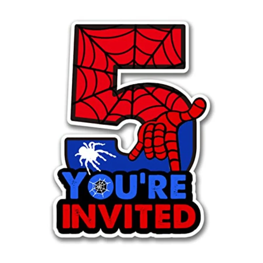 Superhero 5th Birthday Party Invitations with Envelopes 5 Year Old Birthday Five Shaped Invites Card Boy Party Favors Decoratio
Superhero 5th Birthday Party Invitations with Envelopes 5 Year Old Birthday Five Shaped Invites Card Boy Party Favors Decoratio