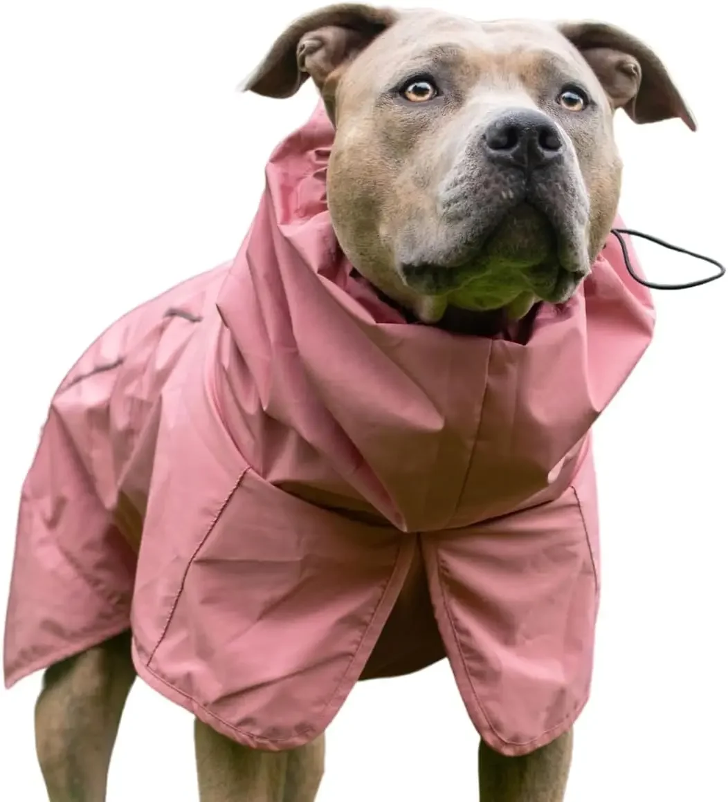 Dog Raincoat, Waterproof Windproof Rain Jacket, for Small Medium Large Extra Large Dogs, Reflective Breathable Full-Body
Dog Raincoat, Waterproof Windproof Rain Jacket, for Small Medium Large Extra Large Dogs, Reflective Breathable Full-Body