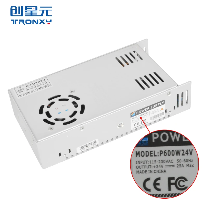 Tronxy 3D Printer Parts Switching Power Supply AC110V 220V To DC 24V 15A 21A 25A Transformer Power Adapter Driver Universal
Tronxy 3D Printer Parts Switching Power Supply AC110V 220V To DC 24V 15A 21A 25A Transformer Power Adapter Driver Universal