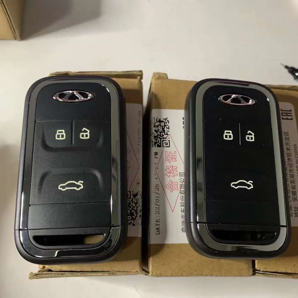 Original Car Remote Key 3 Buttons 434Mhz with for Chery Tiggo 8 Tiggo 5 5X Arrizo 7 After 2019 Year Keyless Entry Smart Key
Original Car Remote Key 3 Buttons 434Mhz with for Chery Tiggo 8 Tiggo 5 5X Arrizo 7 After 2019 Year Keyless Entry Smart Key