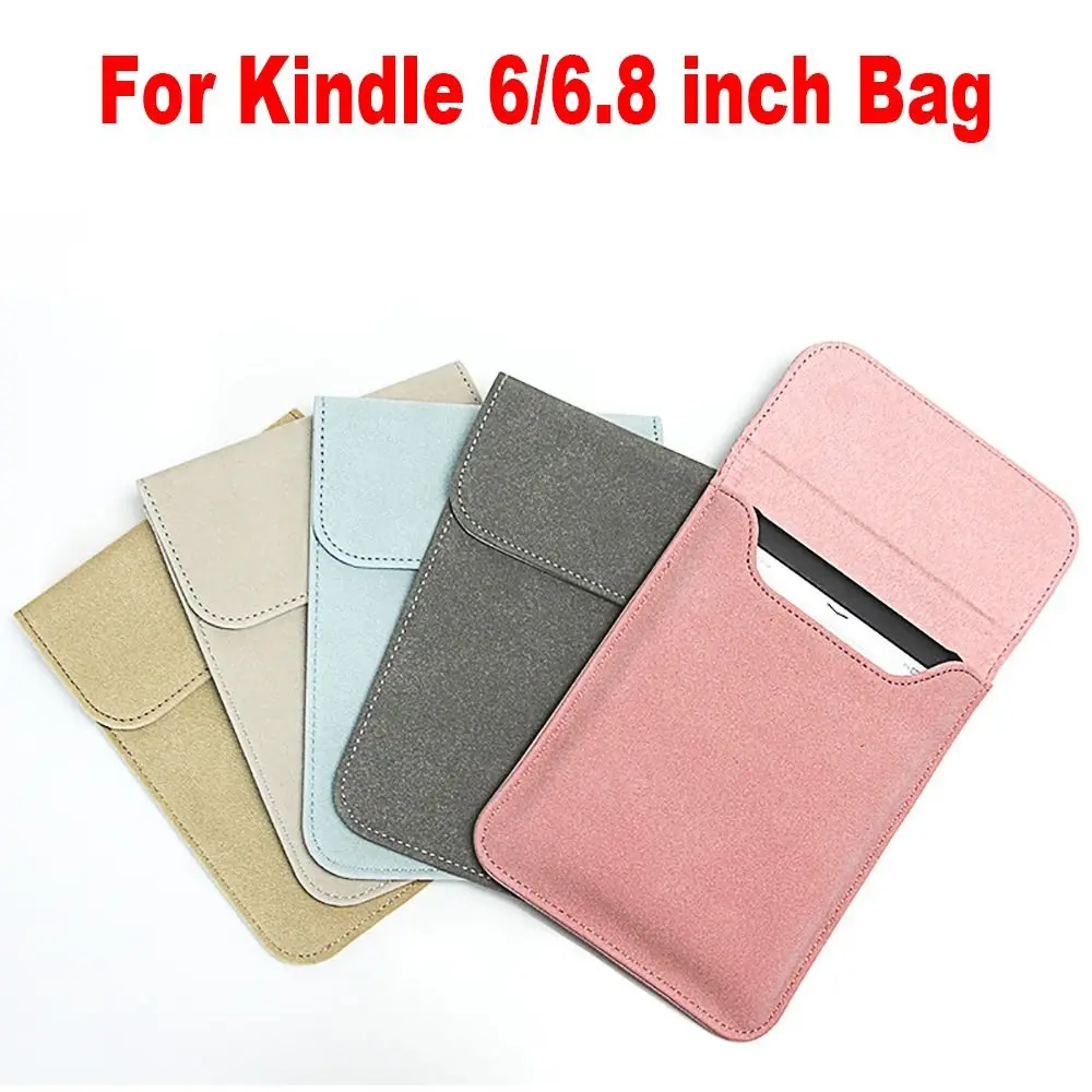 PU Leather Tablet Sleeve for Kindle 6.8" Protective Case Insert Pouch 11th Generation 6" Paperwhite Cover e-Reader Carrying Bag
PU Leather Tablet Sleeve for Kindle 6.8" Protective Case Insert Pouch 11th Generation 6" Paperwhite Cover e-Reader Carrying Bag