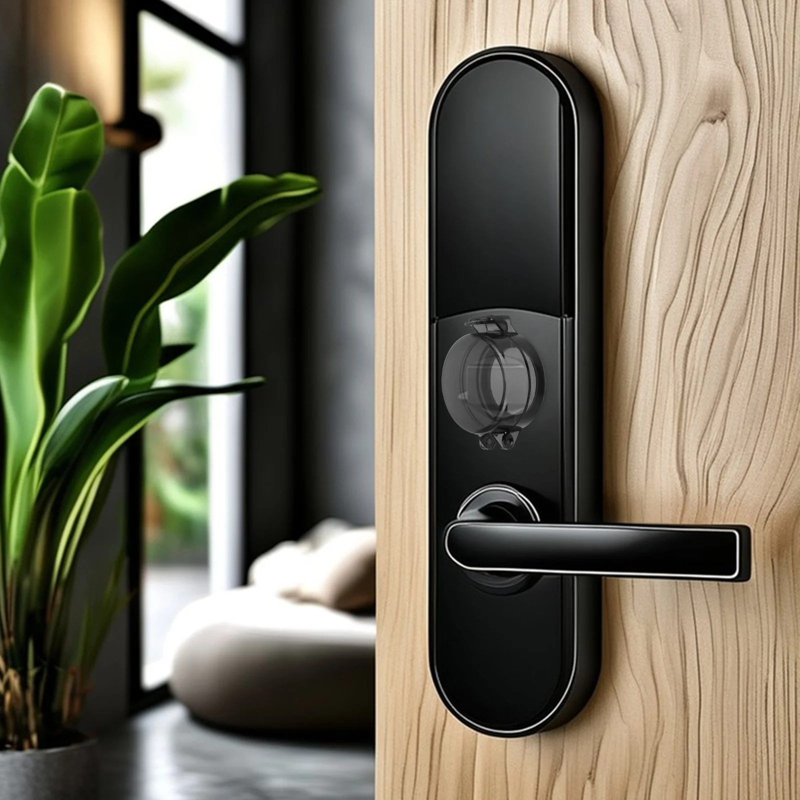 4pcs Child Safety Door Knob Cover Transparent For Electronic Digital Fingerprint Keyless Deadbolt Handle Lock Protector
4pcs Child Safety Door Knob Cover Transparent For Electronic Digital Fingerprint Keyless Deadbolt Handle Lock Protector