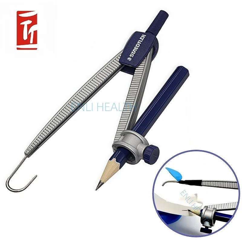 Dental Profile Measuring Compass Denture Compass Analysis Profilometro Denture Measuring Making Tool
Dental Profile Measuring Compass Denture Compass Analysis Profilometro Denture Measuring Making Tool