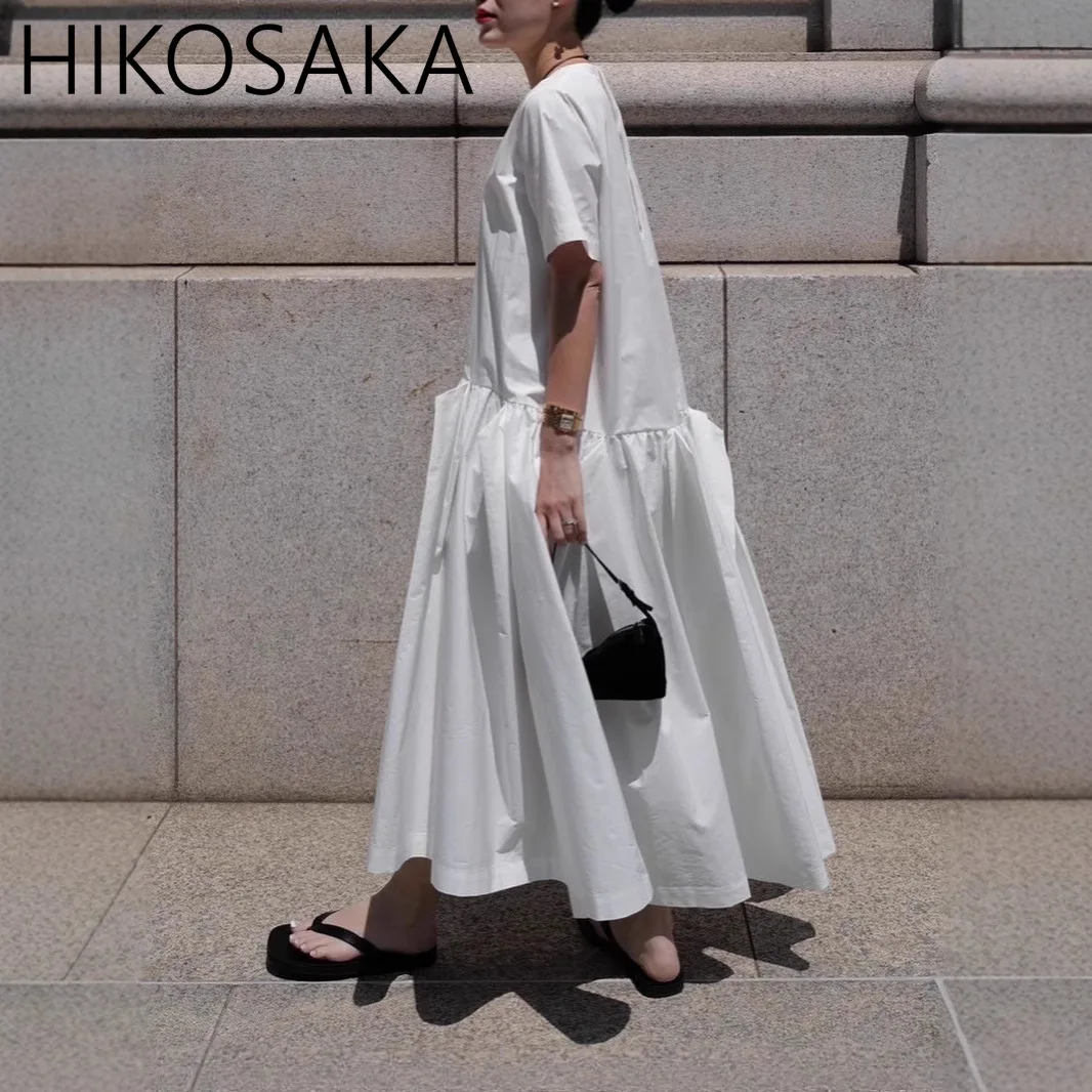 French Style Elegant Simple Solid Dress Loose Casual O-neck Short Sleeve Robe Japanese Vintage Fashion Sweet Vestidos Mujer
French Style Elegant Simple Solid Dress Loose Casual O-neck Short Sleeve Robe Japanese Vintage Fashion Sweet Vestidos Mujer