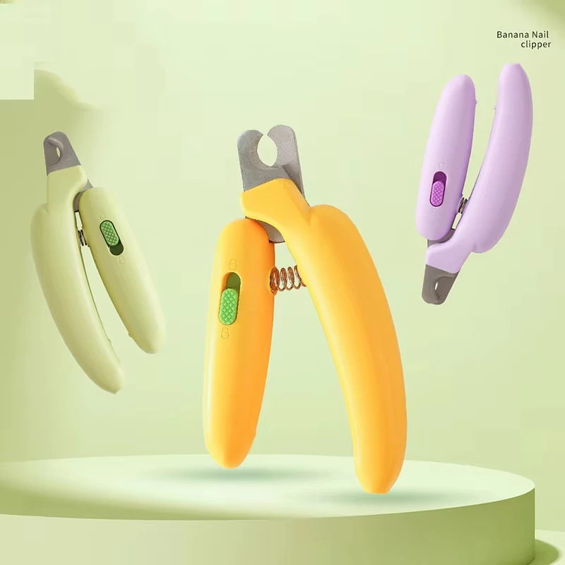 Banana Pet Nail Clippers Dog Cat Nail Trimmer Labor-Saving Nail Clipper Convenient Nail Grinder Dog Grooming Supplies
Banana Pet Nail Clippers Dog Cat Nail Trimmer Labor-Saving Nail Clipper Convenient Nail Grinder Dog Grooming Supplies