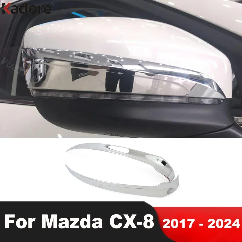 For Mazda CX8 CX-8 2017 2018 2019 2020 2021 2022 2023 2024 Chrome Car Side Door Rearview Mirror Strip Cover Trim Accessories
For Mazda CX8 CX-8 2017 2018 2019 2020 2021 2022 2023 2024 Chrome Car Side Door Rearview Mirror Strip Cover Trim Accessories