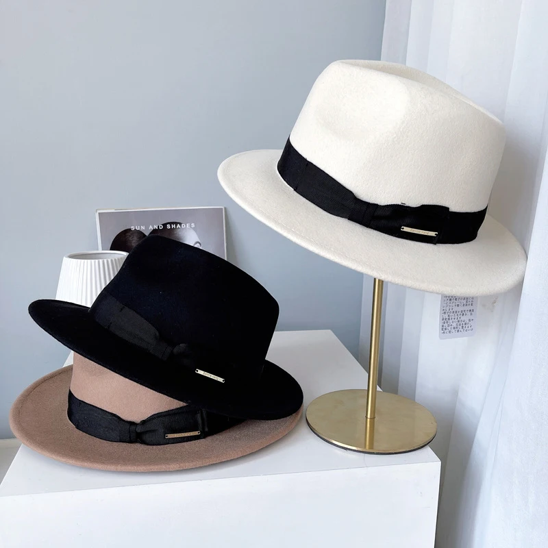 New Fashion Wool Fedoras Hat for Women Men High Quality Australian Wool Jazz Hats Panama Hat Dropshipping Black Fedora Hat Men
New Fashion Wool Fedoras Hat for Women Men High Quality Australian Wool Jazz Hats Panama Hat Dropshipping Black Fedora Hat Men