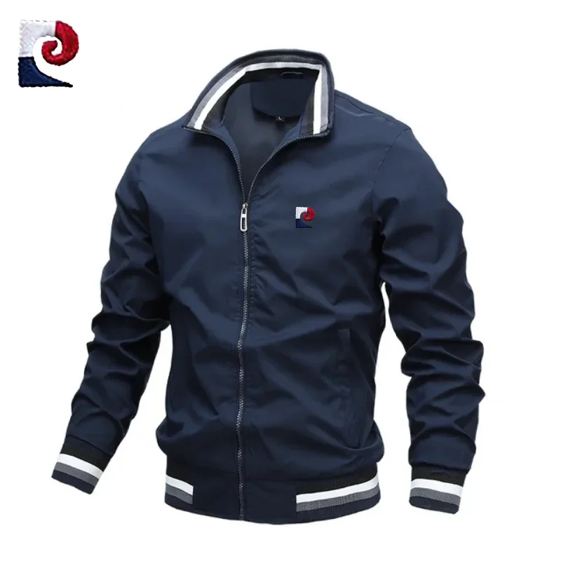 Весенне-осенняя мужская куртка высокого качества, новое модное универсальное пальто для спорта на открытом воздухе и отдыха
Весенне-осенняя мужская куртка высокого качества, новое модное универсальное пальто для спорта на открытом воздухе и отдыха