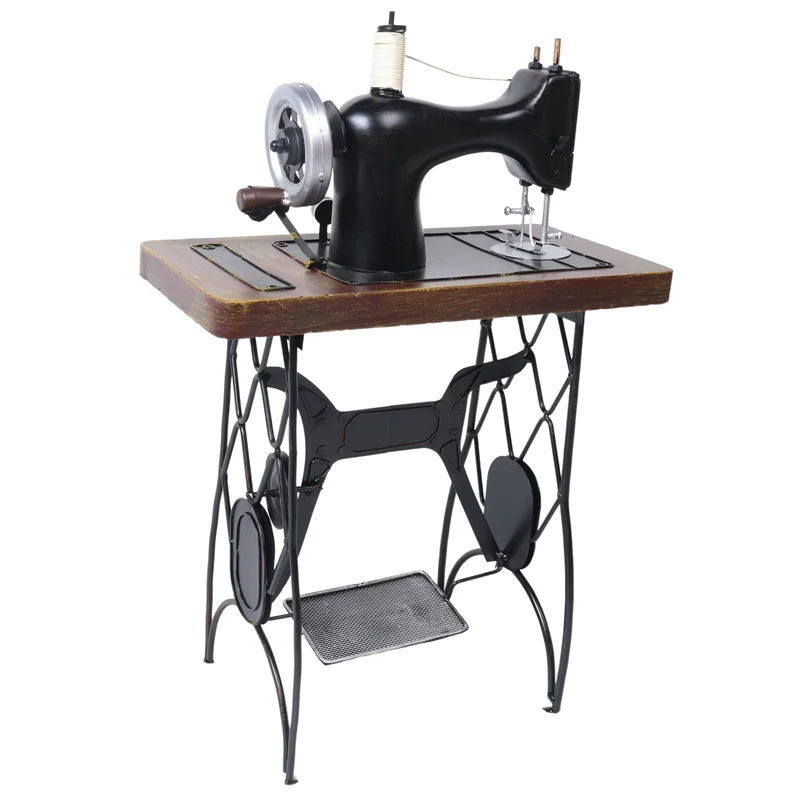 【Promotion】Vintage Iron Sewing Machine Model Clothing Shop Window Ornaments Old Object Decoration Creative Crafts
【Promotion】Vintage Iron Sewing Machine Model Clothing Shop Window Ornaments Old Object Decoration Creative Crafts