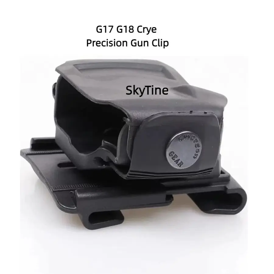 SkyTine Outdoor GLOCK Tactical Gun holster G17 G18 Crye Precision Gun Clip Airsoft Glock Handgun Holder Hunting Accessories
SkyTine Outdoor GLOCK Tactical Gun holster G17 G18 Crye Precision Gun Clip Airsoft Glock Handgun Holder Hunting Accessories