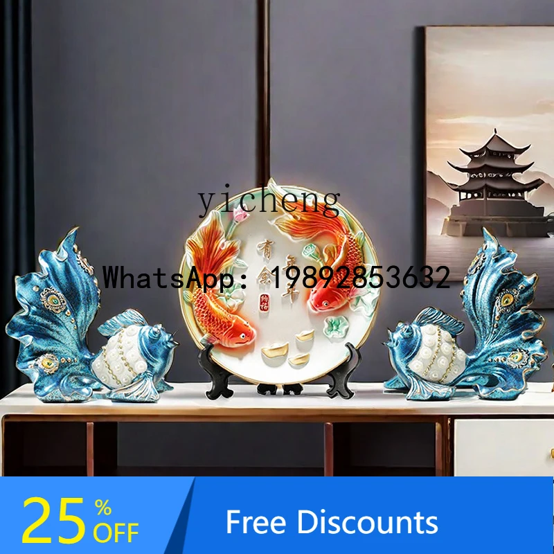 AA living room entrance TV cabinet every year more than goldfish ornaments home decoration
AA living room entrance TV cabinet every year more than goldfish ornaments home decoration