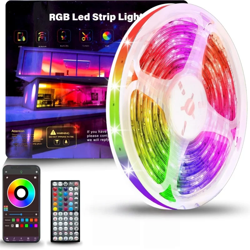 Led Strip Lights 2-20M Bluetooth APP Control RGB LED Lights for TV USB 5V WIFI Led Tape for TV Backlight Room Party Decoration
Led Strip Lights 2-20M Bluetooth APP Control RGB LED Lights for TV USB 5V WIFI Led Tape for TV Backlight Room Party Decoration