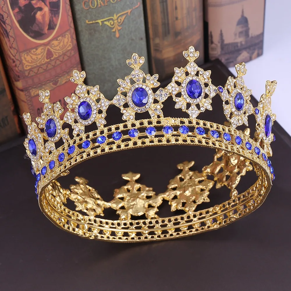 Luxury Vintage Tiara Crowns Elegant Sparkling Wedding Bridal Hair Jewelry Exquisite Trendy Crystal Rhinestone Crown
Luxury Vintage Tiara Crowns Elegant Sparkling Wedding Bridal Hair Jewelry Exquisite Trendy Crystal Rhinestone Crown