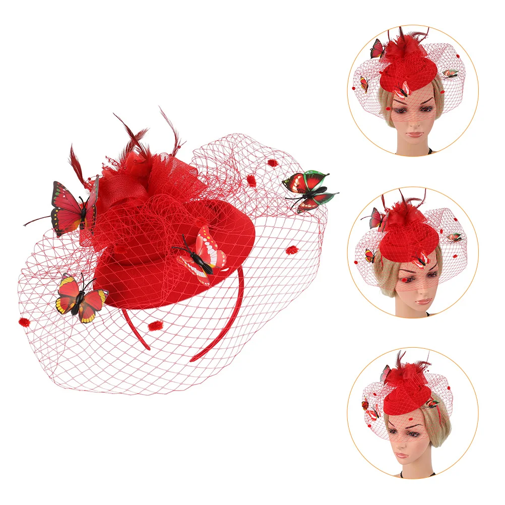 Bridal Hair Accessories Wedding Headband Decoration for Fascinator Hat Gauze Women's
Bridal Hair Accessories Wedding Headband Decoration for Fascinator Hat Gauze Women's
