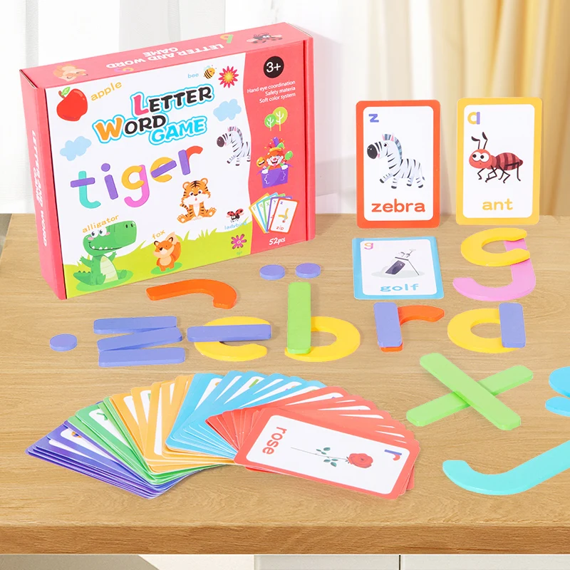 Wooden Puzzle Cartoon Animal See & Spell Learning Toys English Alphabet Sight Words & Matching Letter Games Gift For Kids Toys
Wooden Puzzle Cartoon Animal See & Spell Learning Toys English Alphabet Sight Words & Matching Letter Games Gift For Kids Toys
