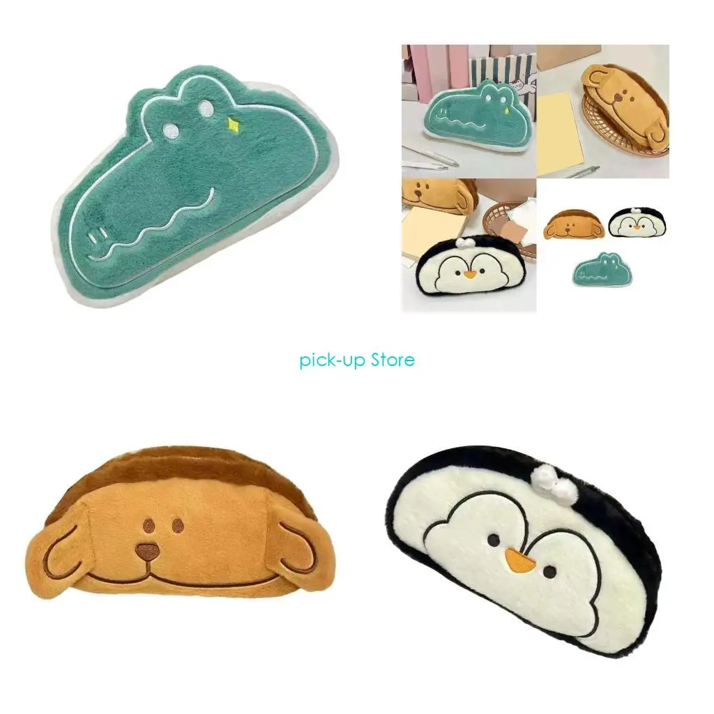 Q5WA Soft Plush Pencil Case Large Capacity Plush Pencil Case Zippered Pen Pouches Makeup Bag for Student Girl Women Travel
Q5WA Soft Plush Pencil Case Large Capacity Plush Pencil Case Zippered Pen Pouches Makeup Bag for Student Girl Women Travel