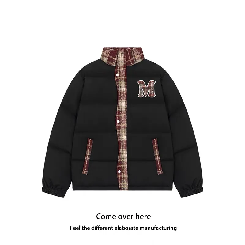 Утепленная хлопковая куртка для мужчин на осень-зиму, с маленьким воротником, теплая, повседневная, с длинными рукавами, на пуговицах
Утепленная хлопковая куртка для мужчин на осень-зиму, с маленьким воротником, теплая, повседневная, с длинными рукавами, на пуговицах