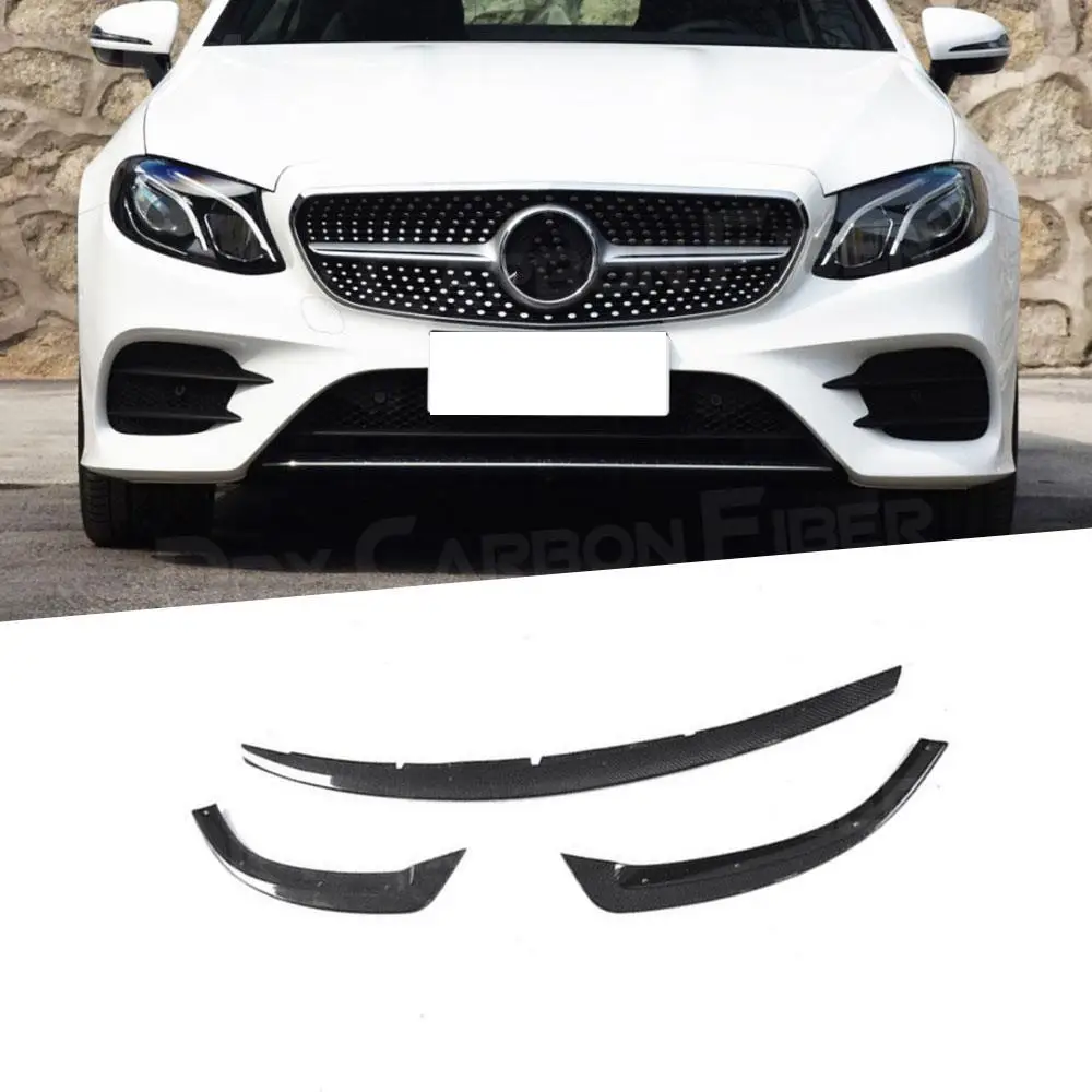 Carbon Fiber Front Bumper Chin Spoiler For Mercedes Benz E Class C238 E200 E300 E400 E500 E53 For AMG Coupe 2020+ 3Pcs/Set
Carbon Fiber Front Bumper Chin Spoiler For Mercedes Benz E Class C238 E200 E300 E400 E500 E53 For AMG Coupe 2020+ 3Pcs/Set