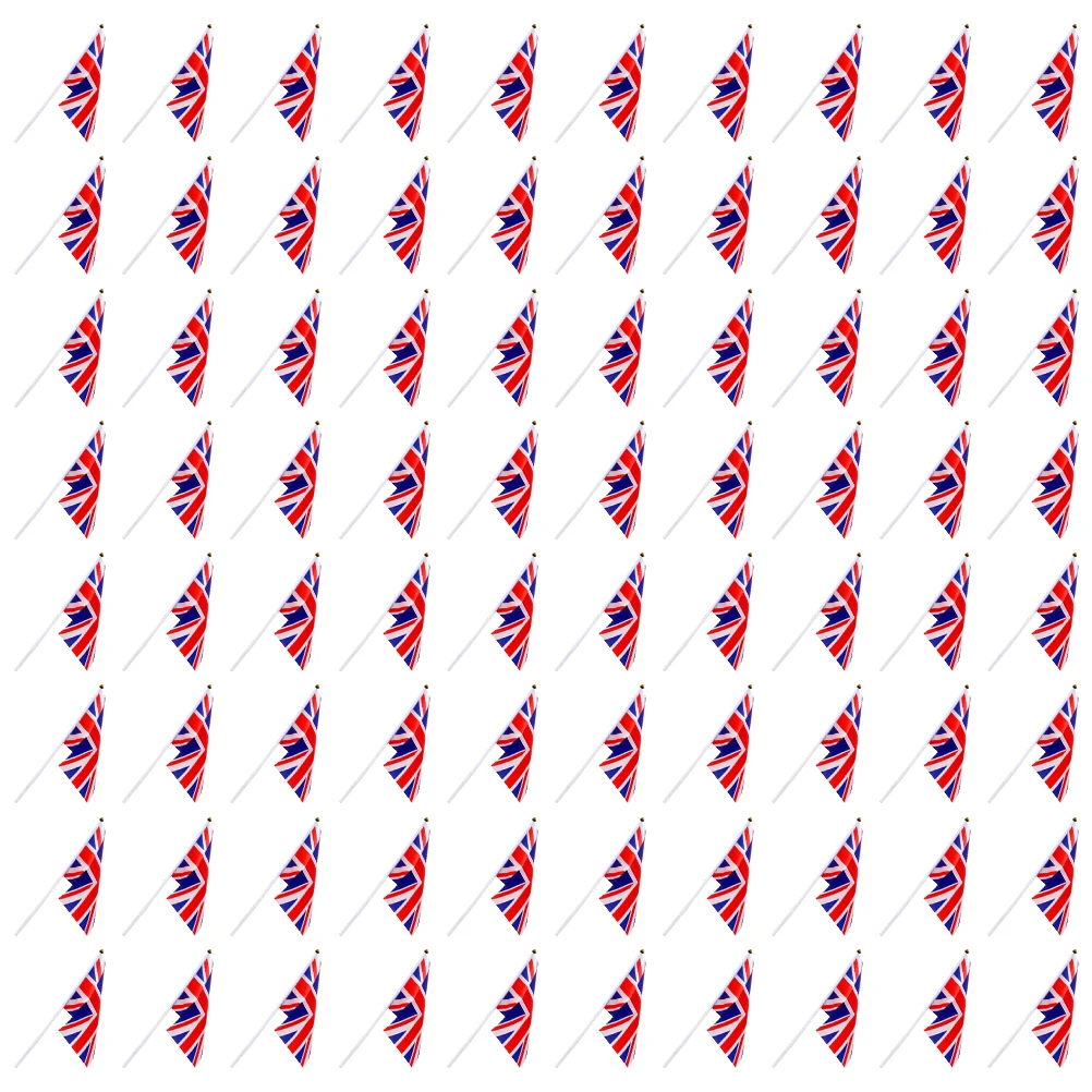 80 Pcs Mini Handheld UK Flags Polyester Union Jack Banner for Sport Event London Queen FestiveDecoration
80 Pcs Mini Handheld UK Flags Polyester Union Jack Banner for Sport Event London Queen FestiveDecoration