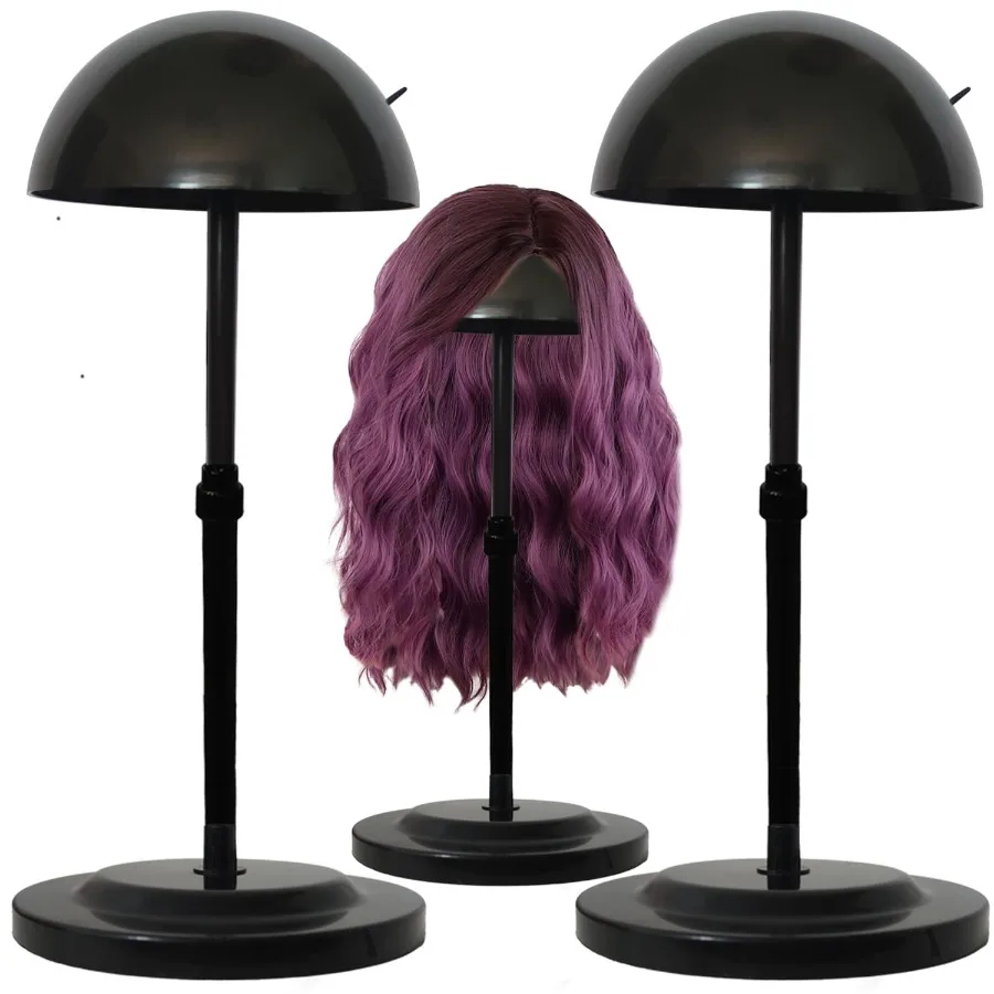 Wig Stand 2PCS Black Adjustable Height Plastic Wig Head Stand Portable Wig Holder Stands NonSlip Wig Head Holders Sturdy for Mu
Wig Stand 2PCS Black Adjustable Height Plastic Wig Head Stand Portable Wig Holder Stands NonSlip Wig Head Holders Sturdy for Mu