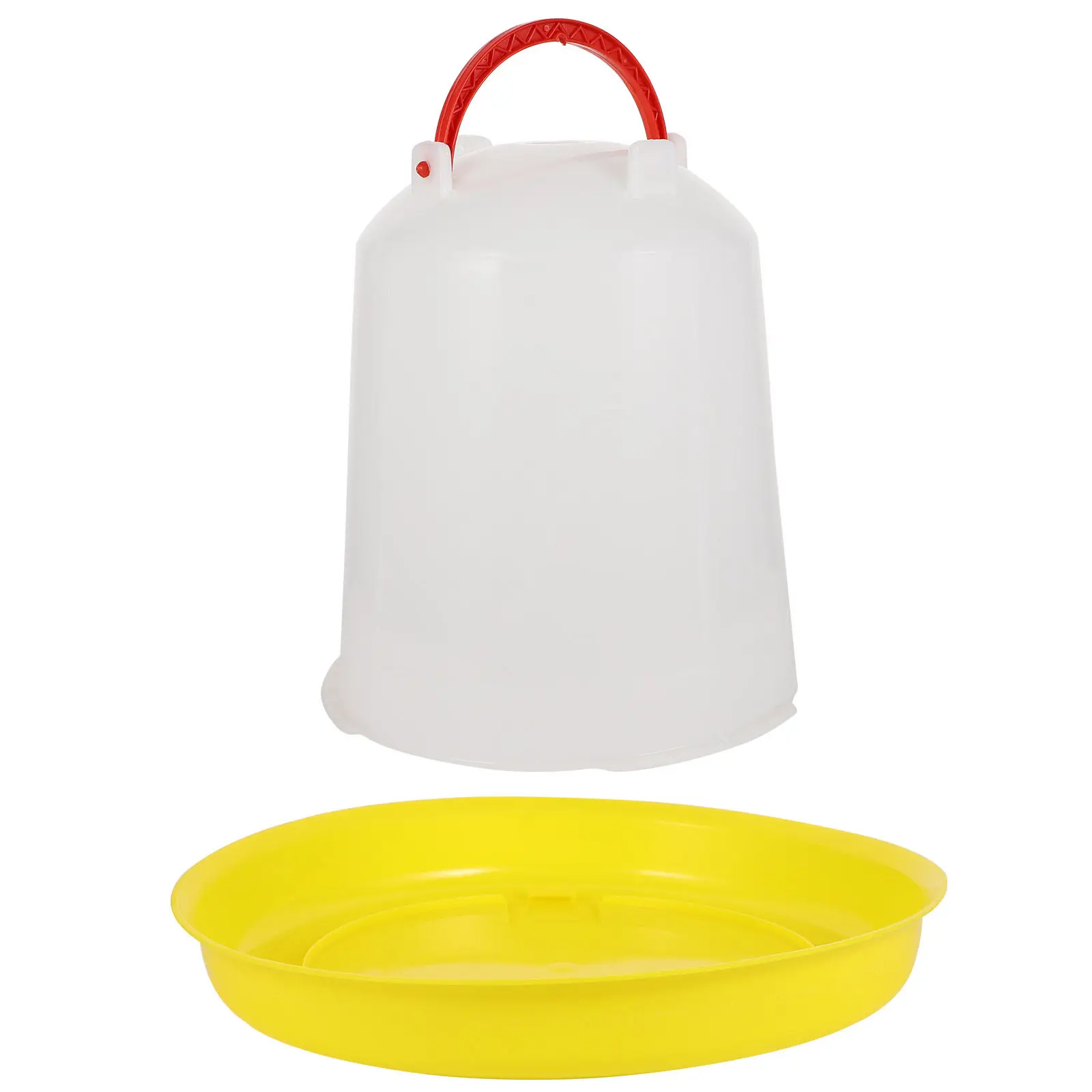 1Set Poultry Water Dispenser Plastic Automatic Refill Drinking Feeder Farm Chicken Goose Quail Water Bowl Poultry Tool
1Set Poultry Water Dispenser Plastic Automatic Refill Drinking Feeder Farm Chicken Goose Quail Water Bowl Poultry Tool