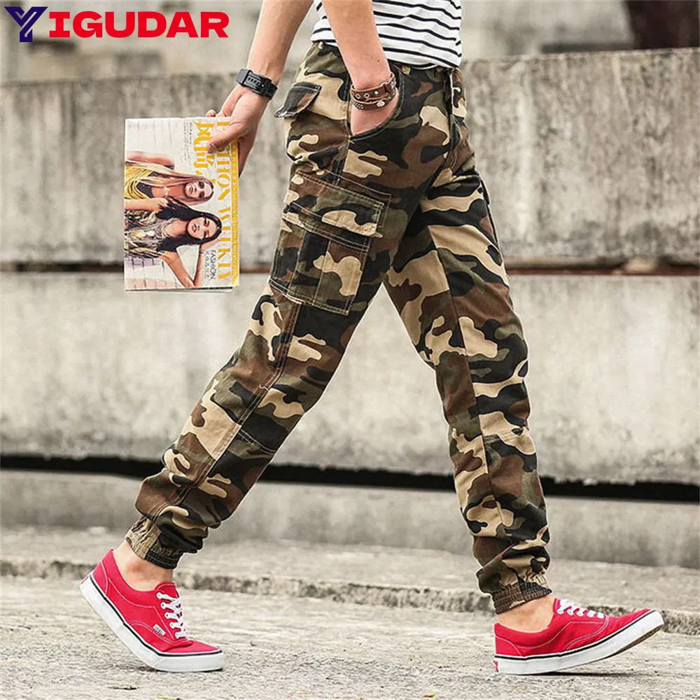 2023 Mens Joggers Camouflage Sweatpants Casual Sports Camo Pants Full Length Fitness Striped Jogging Trousers Cargo Pants
2023 Mens Joggers Camouflage Sweatpants Casual Sports Camo Pants Full Length Fitness Striped Jogging Trousers Cargo Pants