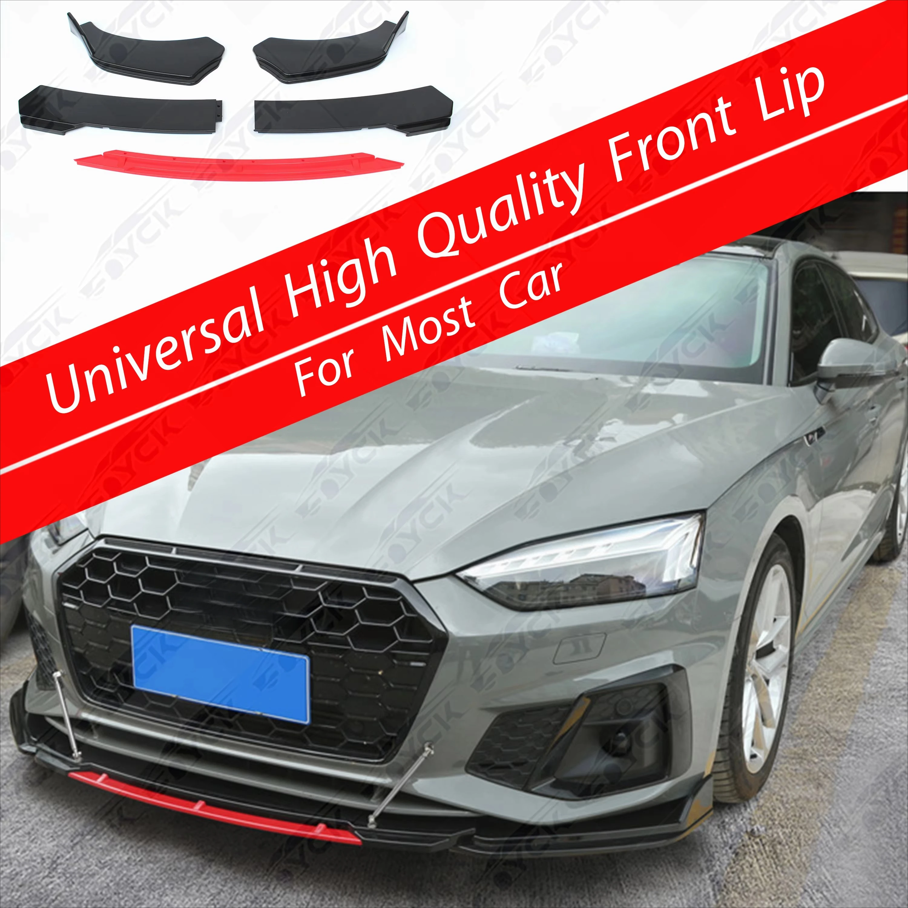 Hot Sale Factory Custom Front Lip for Cars Universal Car Accessories Carbon Fiber Front Lip
Hot Sale Factory Custom Front Lip for Cars Universal Car Accessories Carbon Fiber Front Lip