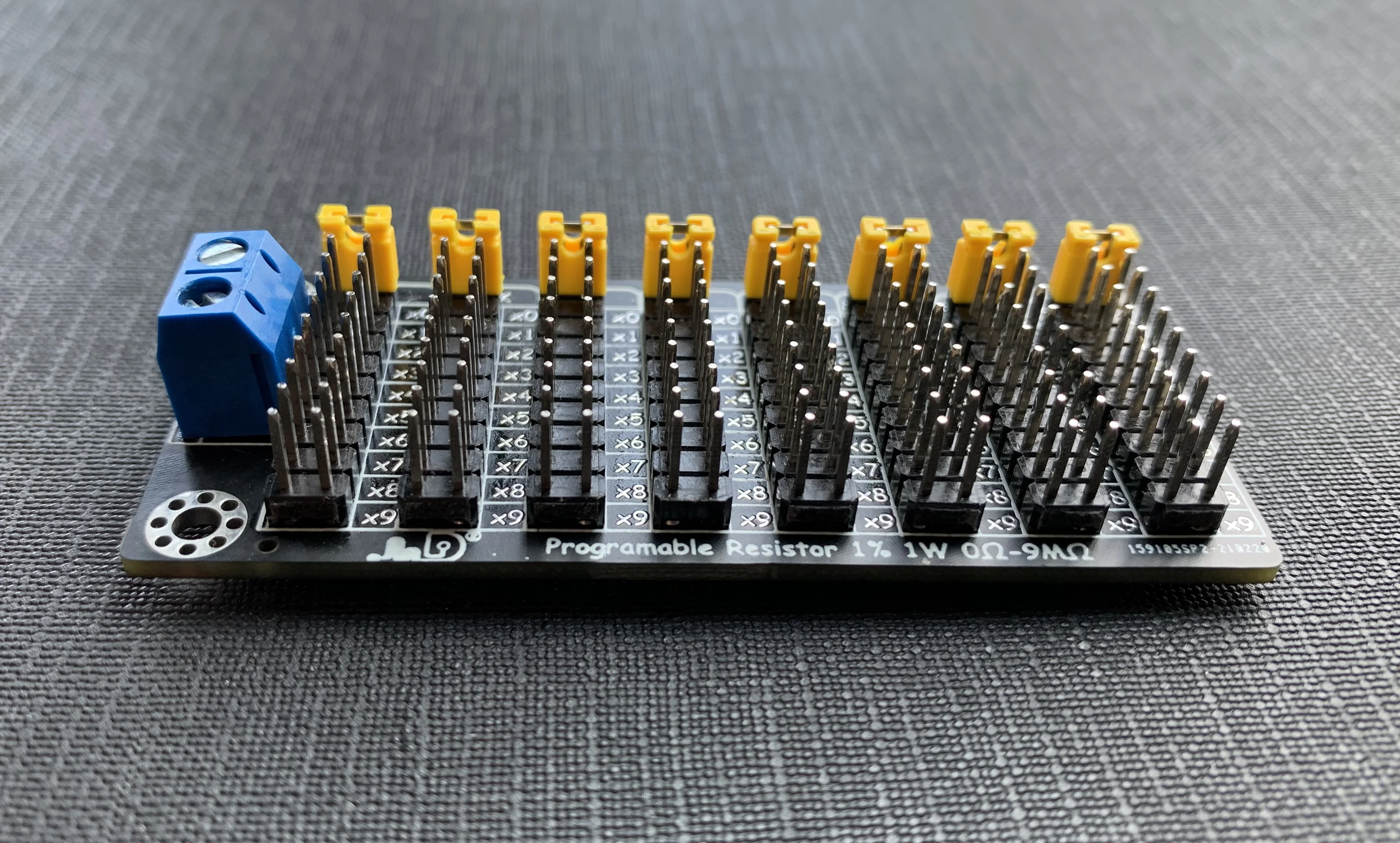 Mini Programmable Resistor Board Precision Adjustable Resistor 0.1R-9M Ohm, 1% Accuracy
Mini Programmable Resistor Board Precision Adjustable Resistor 0.1R-9M Ohm, 1% Accuracy