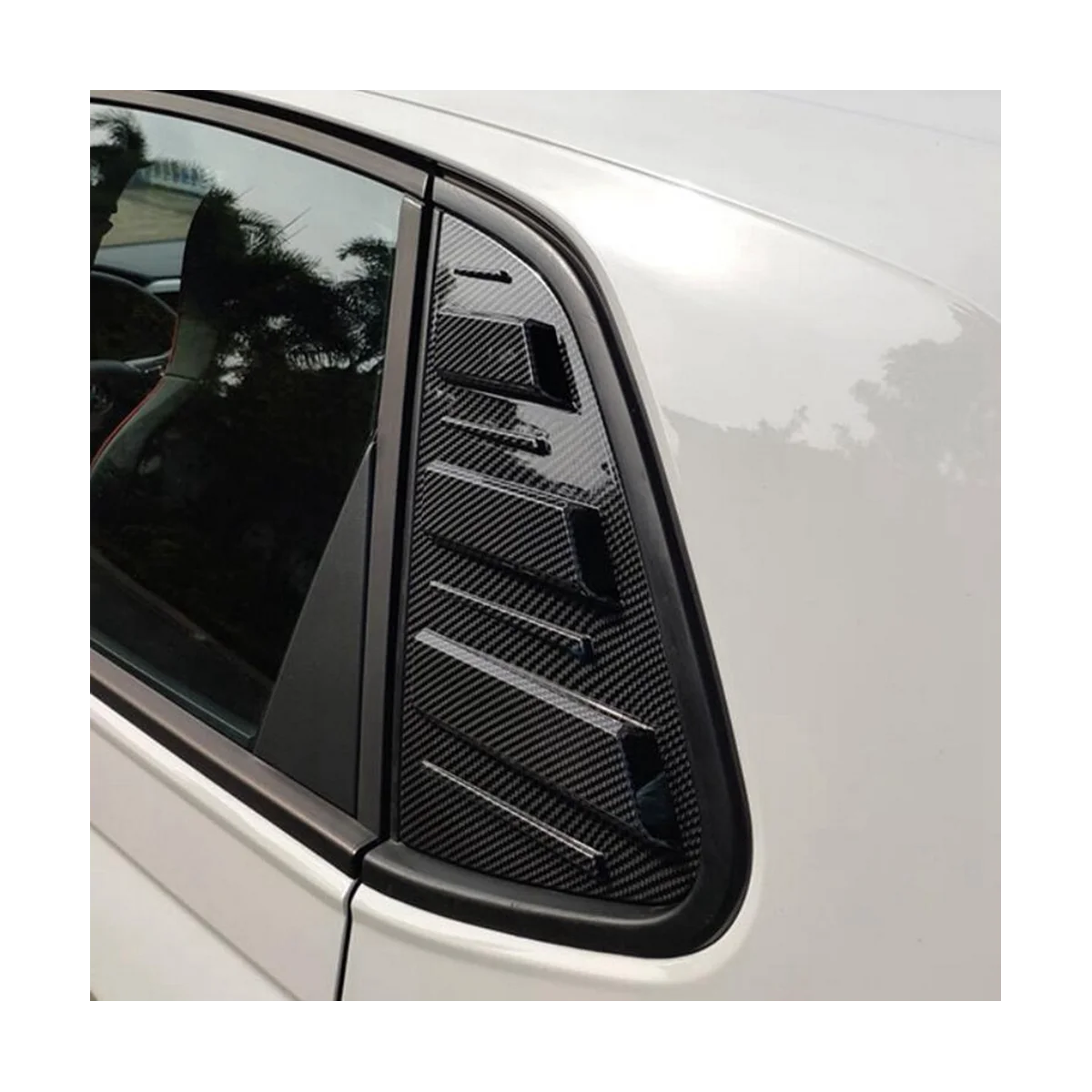 Car Rear Windows Triangle Blinds Cover Stickers for 2011-2017 ABS Cover Stickers(Carbon)
Car Rear Windows Triangle Blinds Cover Stickers for 2011-2017 ABS Cover Stickers(Carbon)